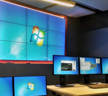 Windows... Видеостена в контрольном центре